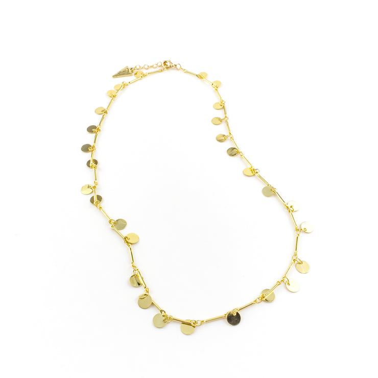 Belly Dancer Necklace Gold