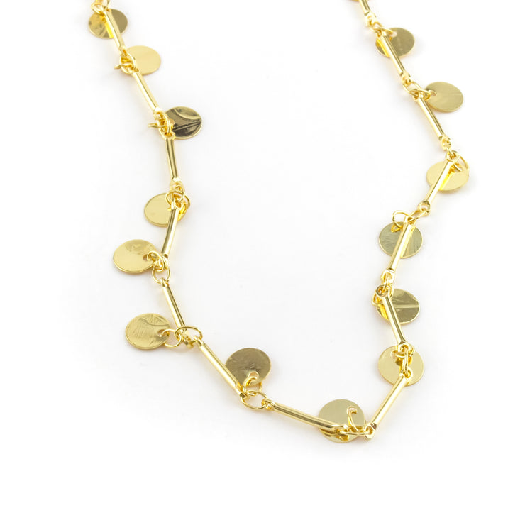 Belly Dancer Necklace Gold