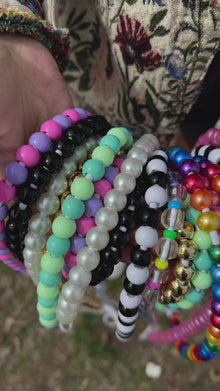 Beaded Phone Charger Pink Ombre