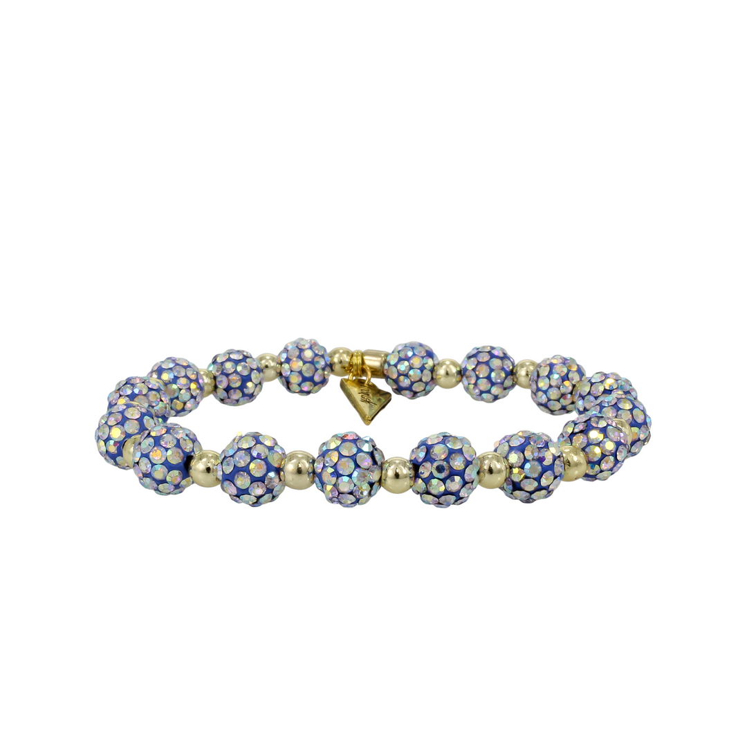 Shamballa Bracelet Blue - Erimish