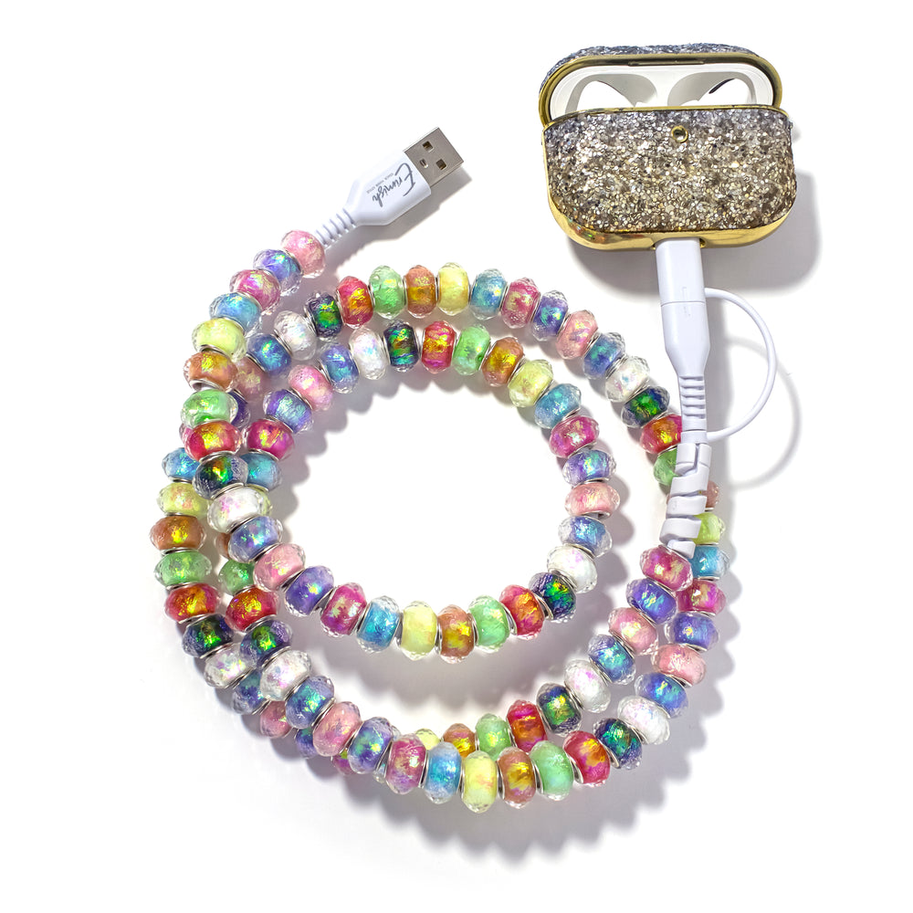 Beaded Phone Charger Sparkle - Erimish