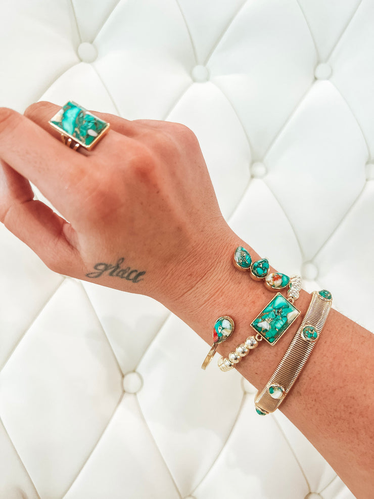 Clover Cuff Sunset