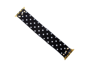 Black &amp; White Baby Dot Apple Watch Band