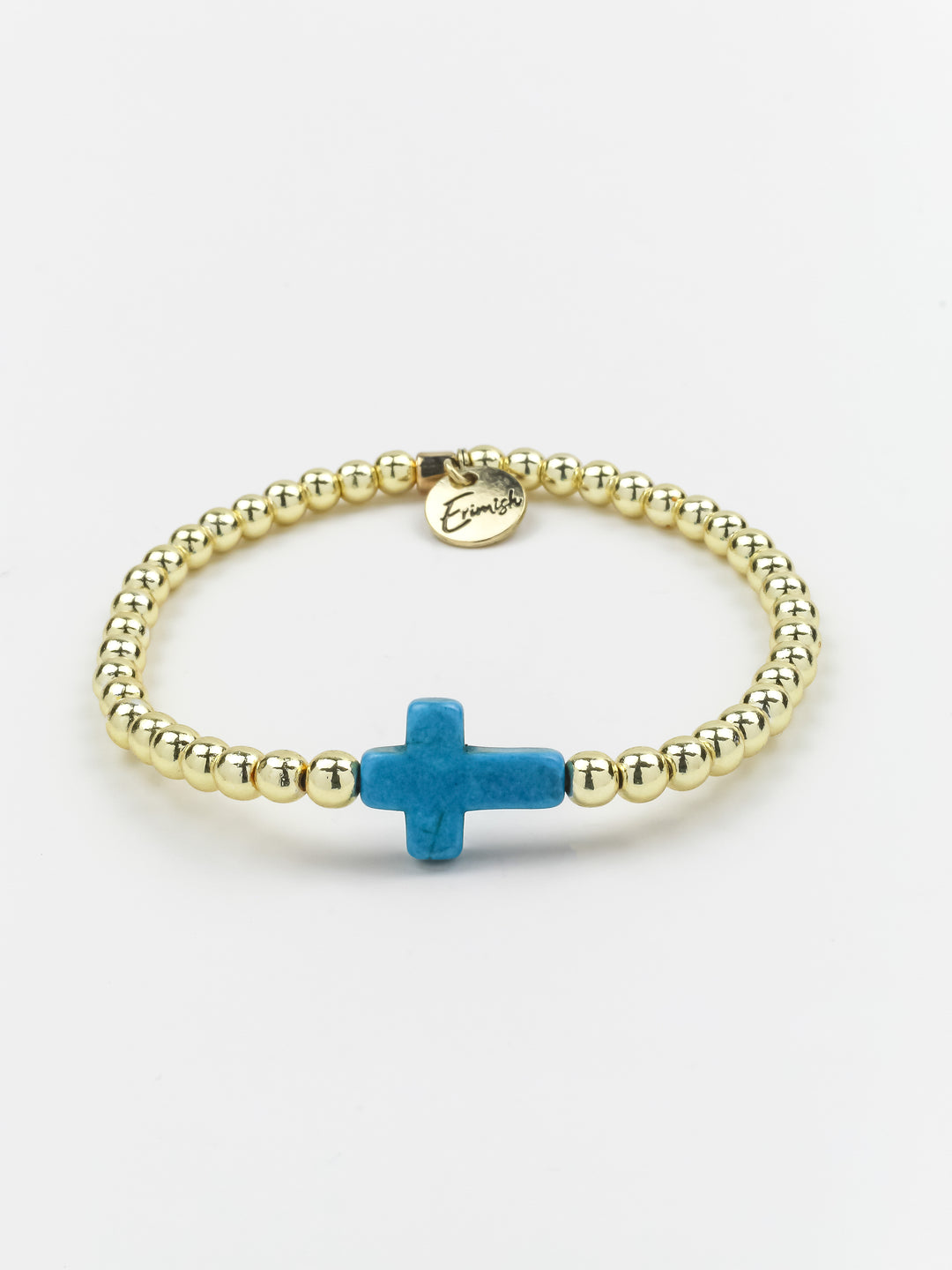 Cross Bracelet Turquoise - Erimish