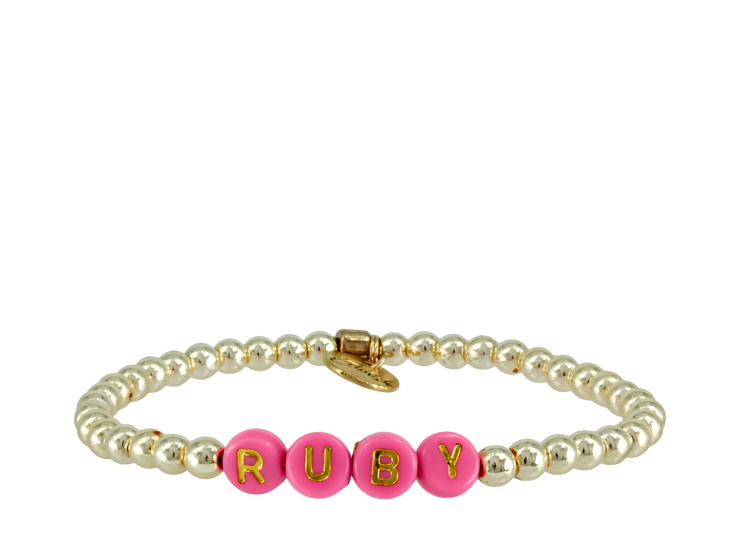 Custom Name Bracelet-J