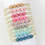 Custom Name Bracelet-J