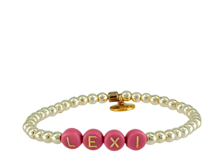 Custom Name Bracelet-J