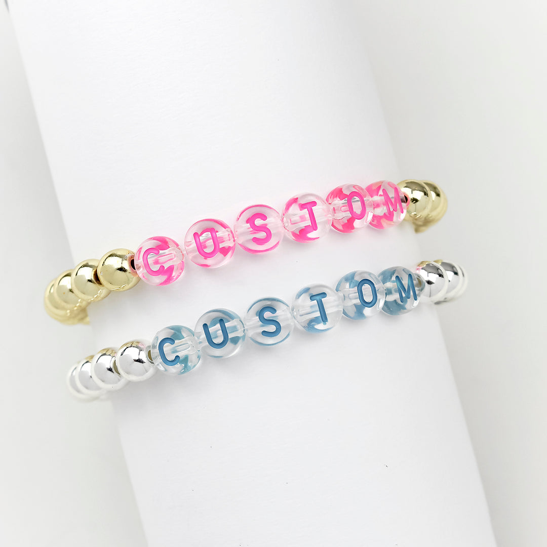 Custom Name Bracelet-L