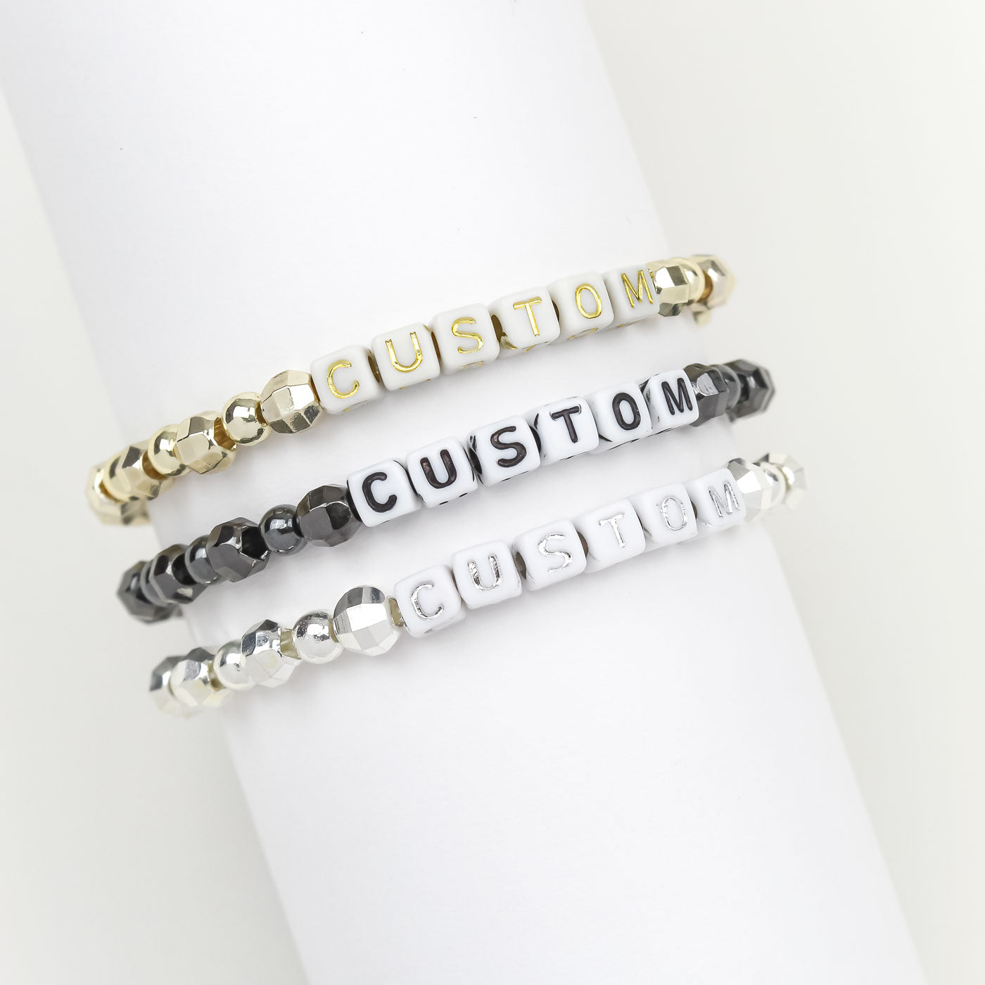 Custom Name Bracelet – ISOVI Silver