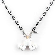 Ear Bud Chain Domino PRE-ORDER ship date 3/24/23