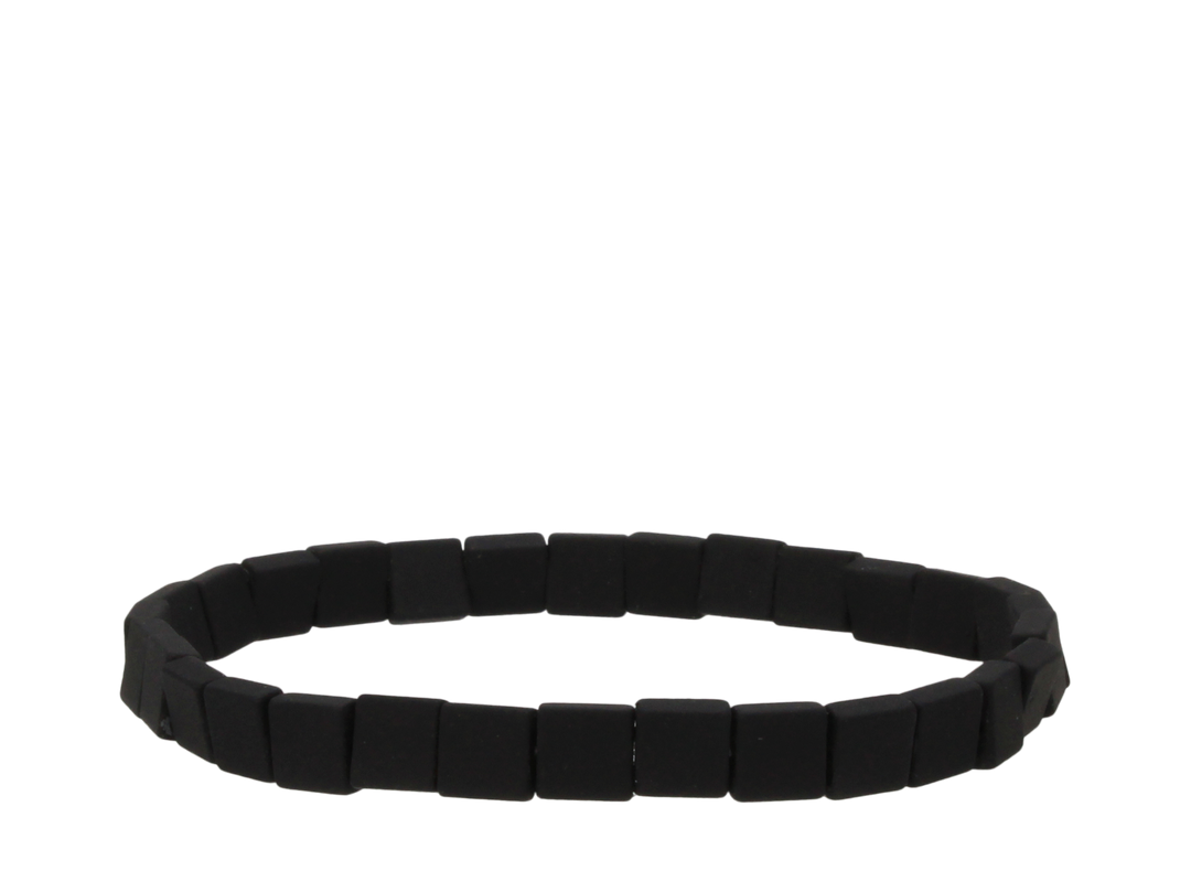 Black Squared Dude Bracelet