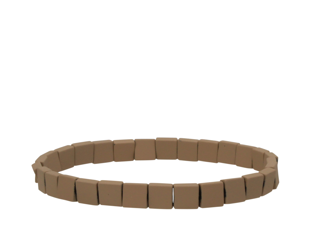 Brown Squared Dude Bracelet