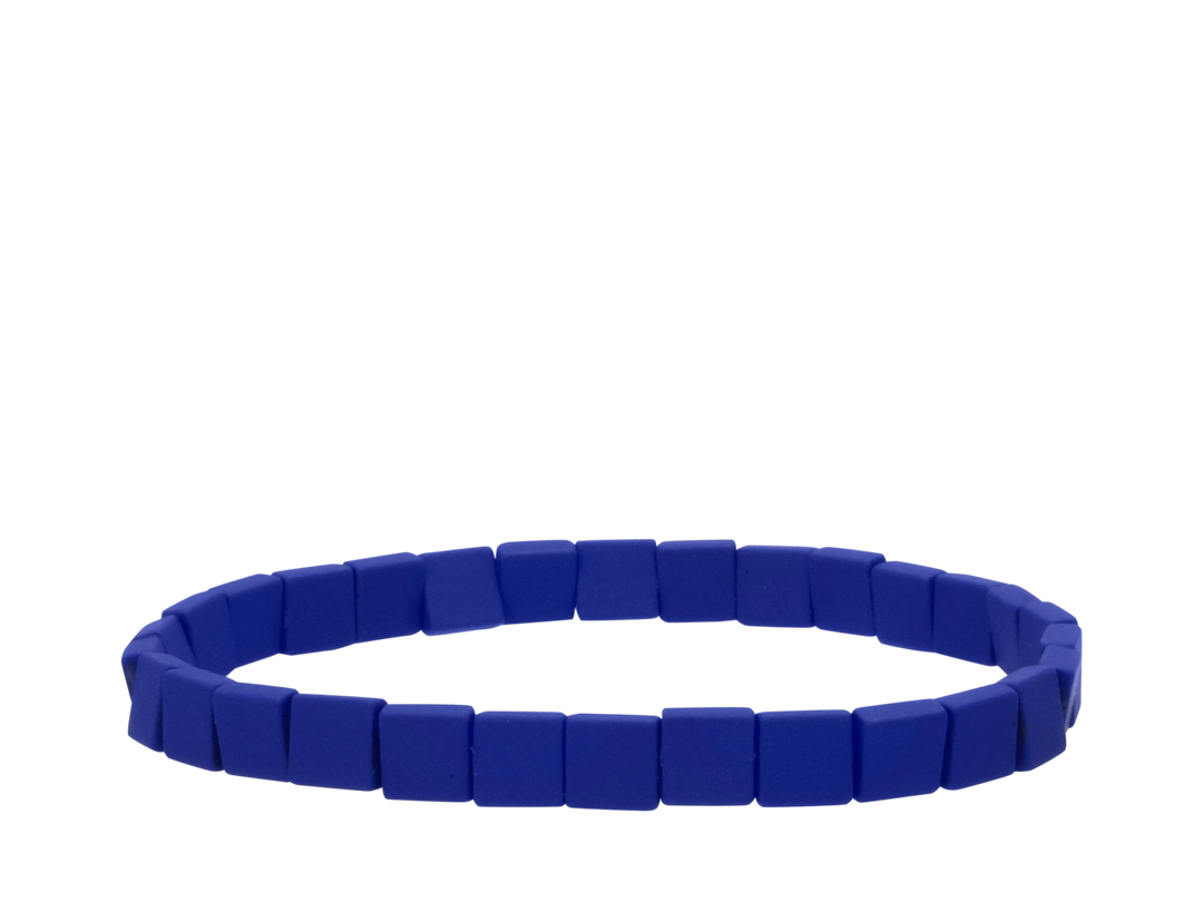 Cobalt Squared Dude Bracelet