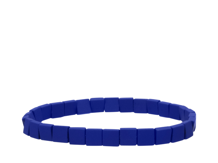 Cobalt Squared Dude Bracelet