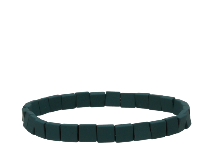 Green Squared Dude Bracelet