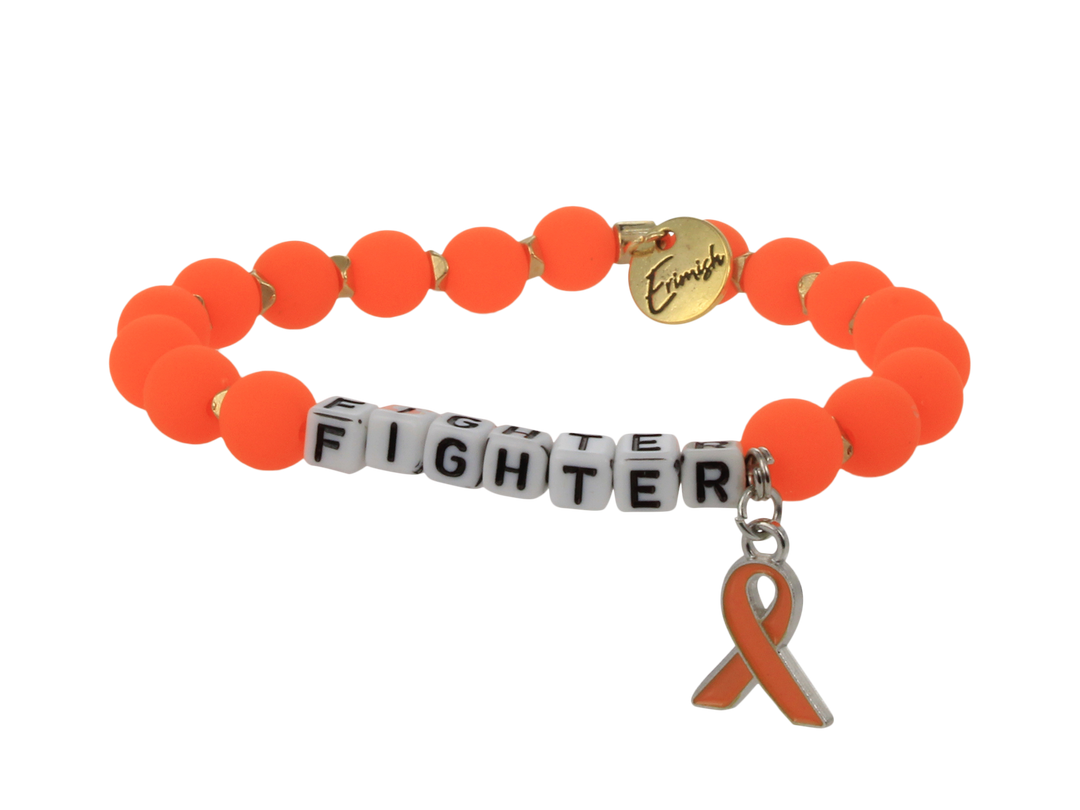 Leukemia and Kidney Fighter Stretch Bracelet