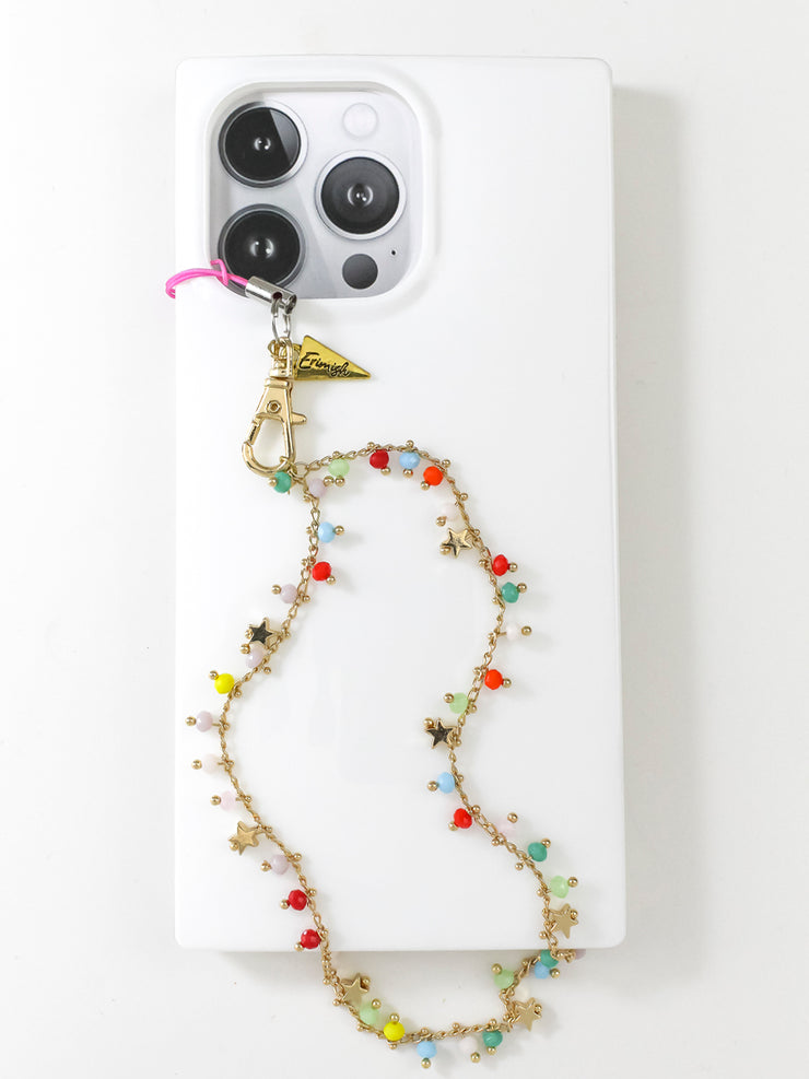 Phone Charm Wrist Strap-Fruit Pop Gold