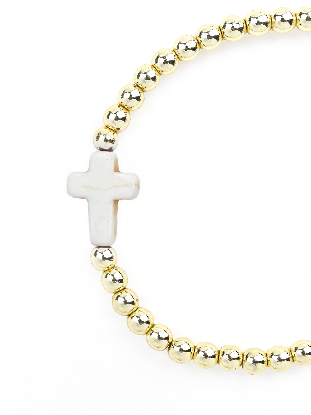 Cross Bracelet Cream - Erimish