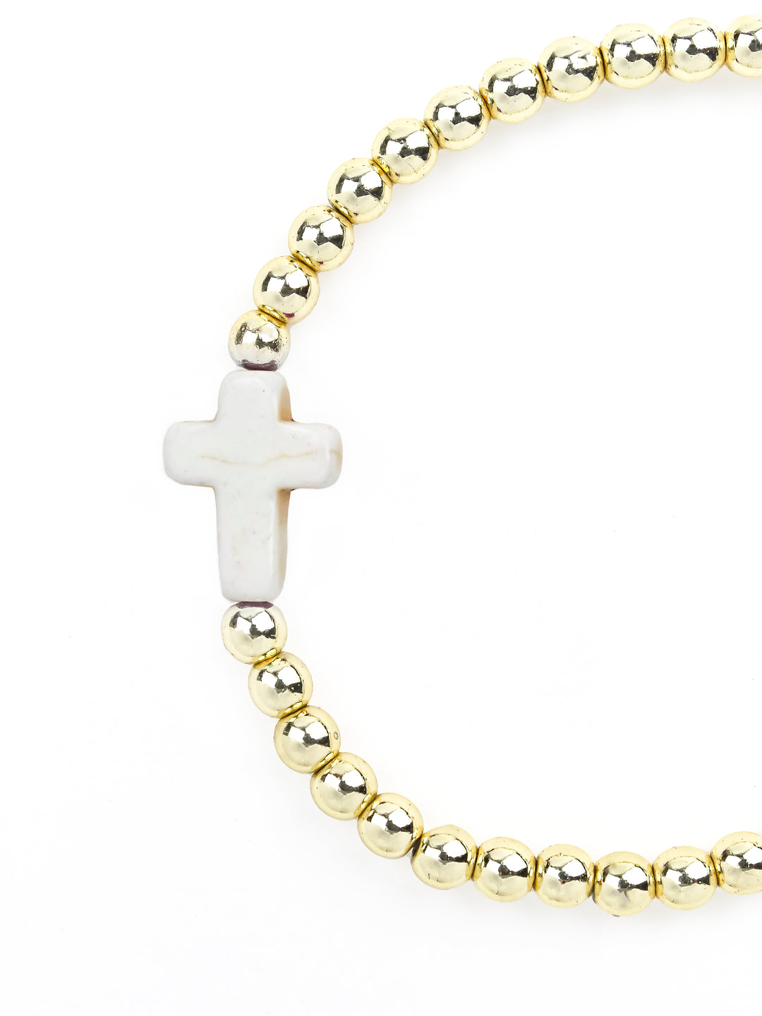 Cross Bracelet Cream - Erimish