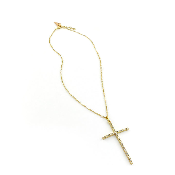 Sparkle Cross Necklace - Erimish
