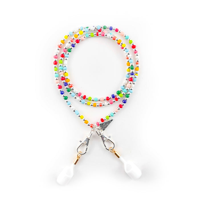 Ear Bud Chain Rainbow PRE-ORDER ship date 3/24/23